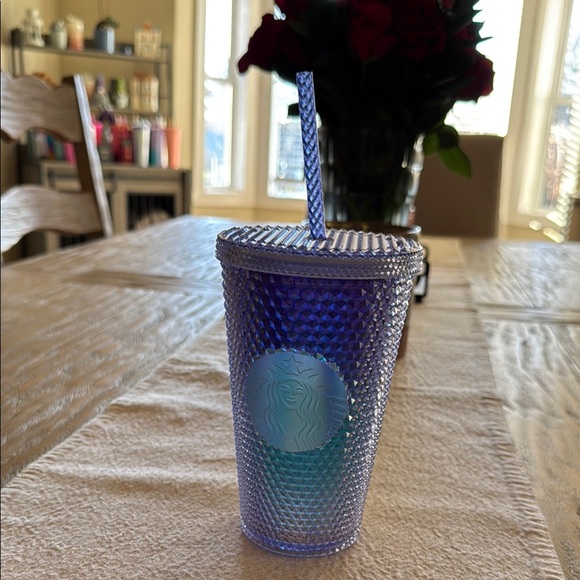Starbucks Other - Starbucks Blue Studded Tumbler